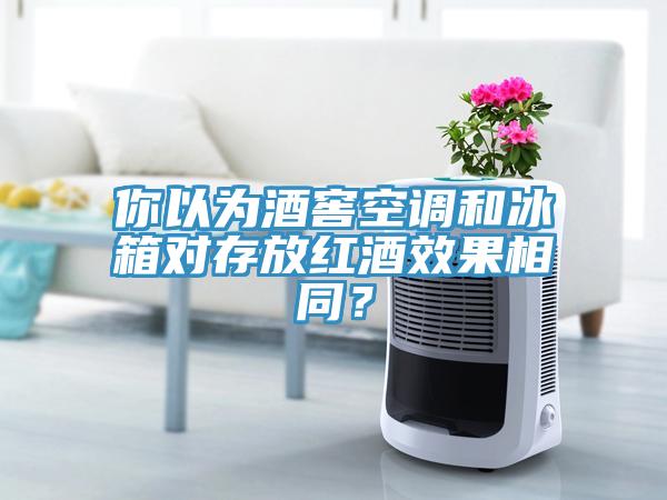 你以为酒窖空调和冰箱对存放红酒效果相同？