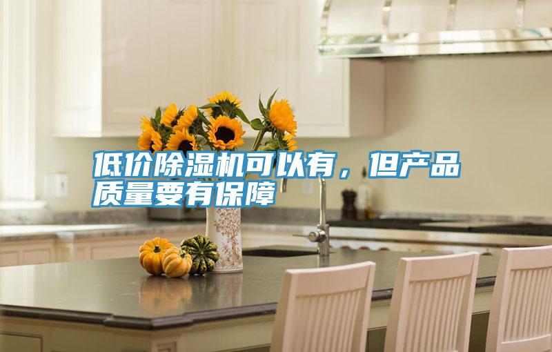 低价除湿机可以有，但产品质量要有保障