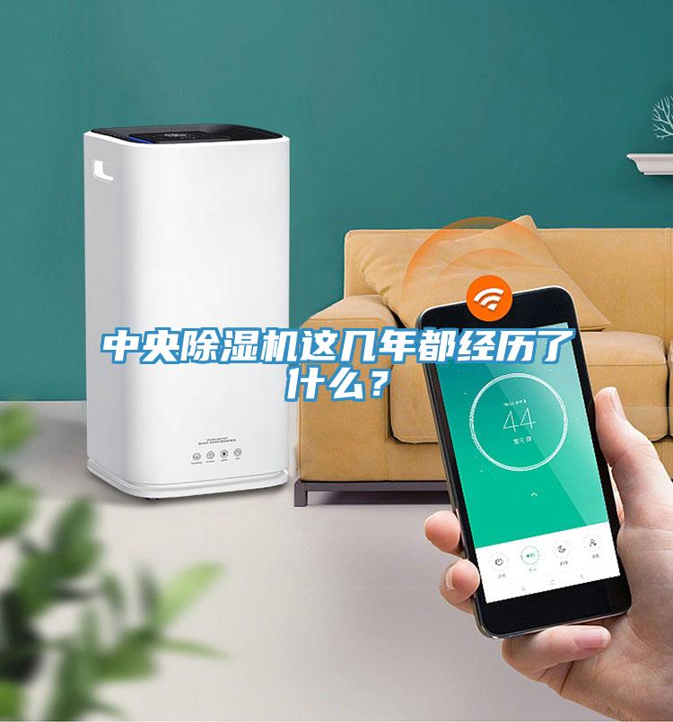 中央除湿机这几年都经历了什么？