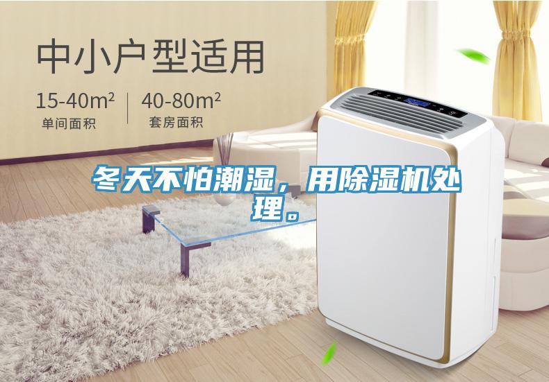 冬天不怕潮湿，用除湿机处理。