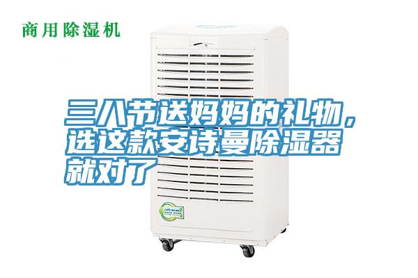 三八节送妈妈的礼物，选这款安诗曼除湿器就对了