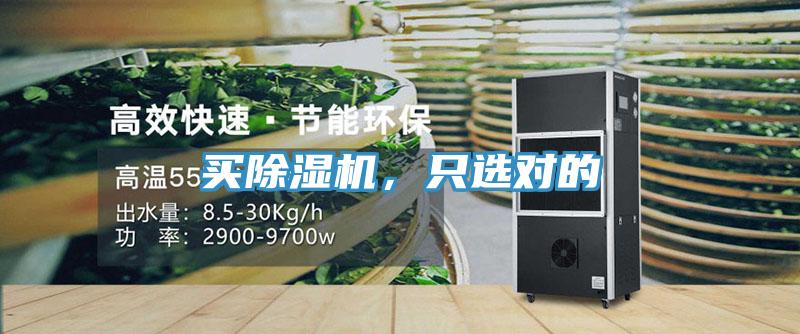 买除湿机，只选对的