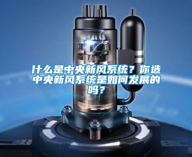什么是中央新风系统？你造中央新风系统是如何发展的吗？
