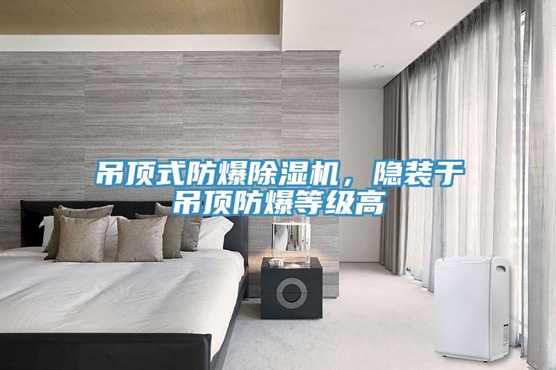 吊顶式防爆除湿机，隐装于吊顶防爆等级高