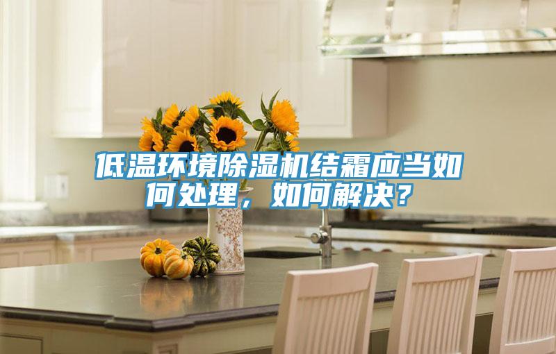 低温环境除湿机结霜应当如何处理，如何解决？