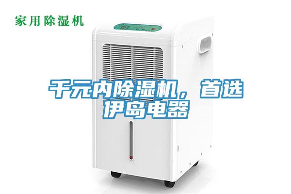 千元内除湿机，首选伊岛电器