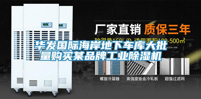 华发国际海岸地下车库大批量购买某品牌工业除湿机