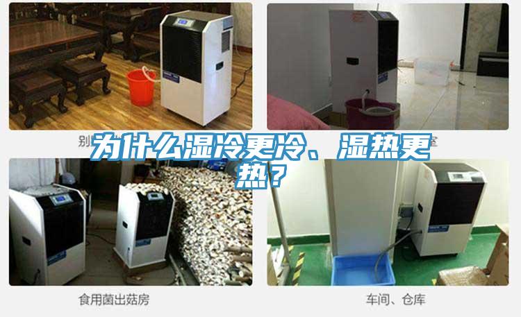 为什么湿冷更冷、湿热更热？