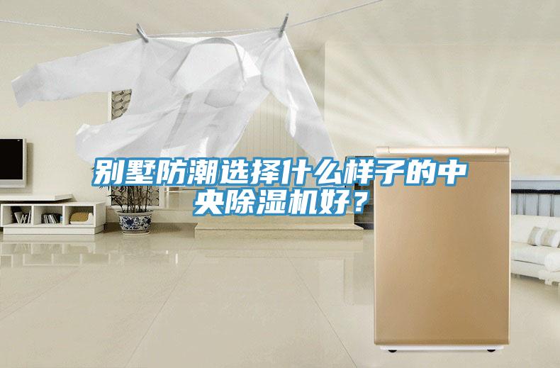 别墅防潮选择什么样子的中央除湿机好？