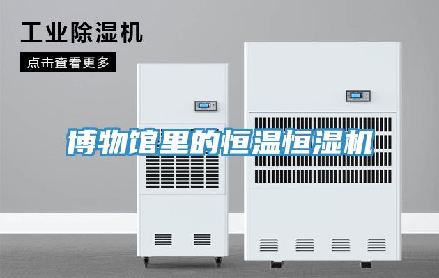 博物馆里的恒温恒湿机