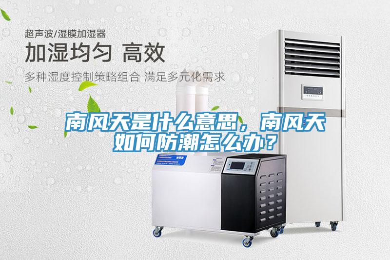 南风天是什么意思，南风天如何防潮怎么办？