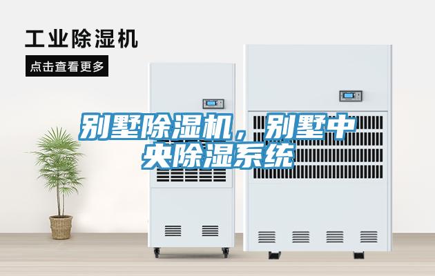 别墅除湿机，别墅中央除湿系统