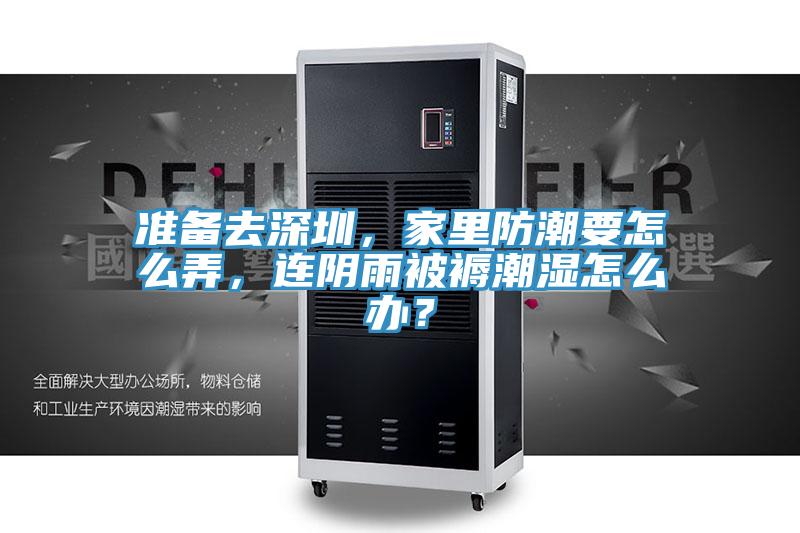 准备去深圳，家里防潮要怎么弄，连阴雨被褥潮湿怎么办？
