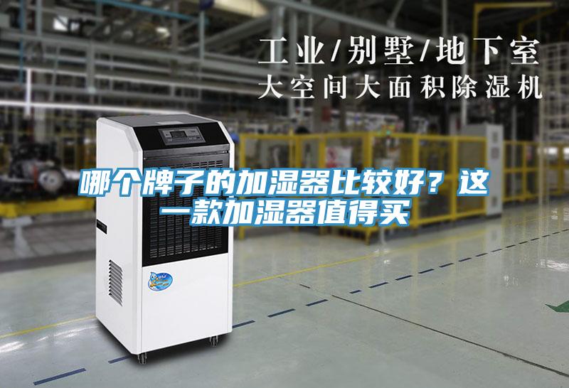 哪个牌子的加湿器比较好？这一款加湿器值得买