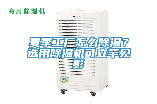 夏季工厂怎么除湿？选用除湿机可立竿见影