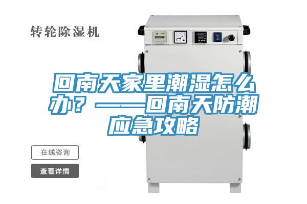 回南天家里潮湿怎么办？——回南天防潮应急攻略