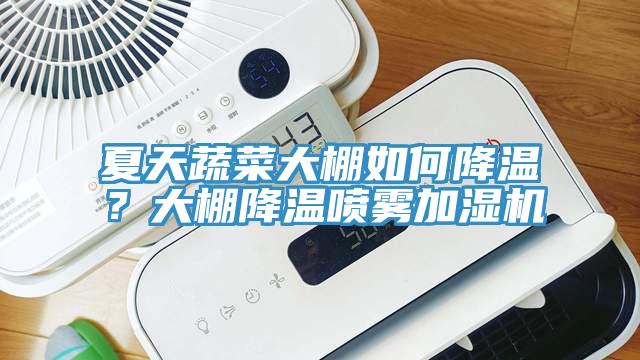 夏天蔬菜大棚如何降温？大棚降温喷雾加湿机