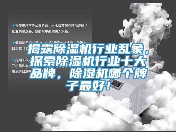 揭露除湿机行业乱象，探索除湿机行业十大品牌，除湿机哪个牌子最好！