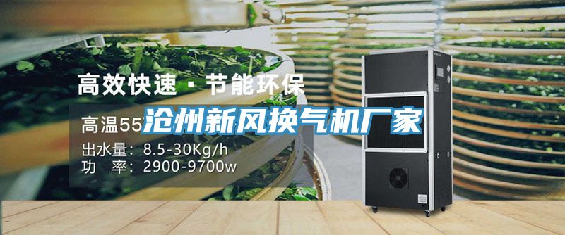 沧州新风换气机厂家