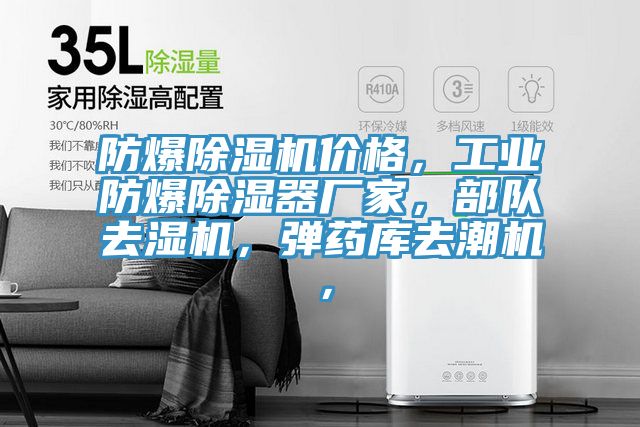 防爆除湿机价格，工业防爆除湿器厂家，部队去湿机，弹药库去潮机，