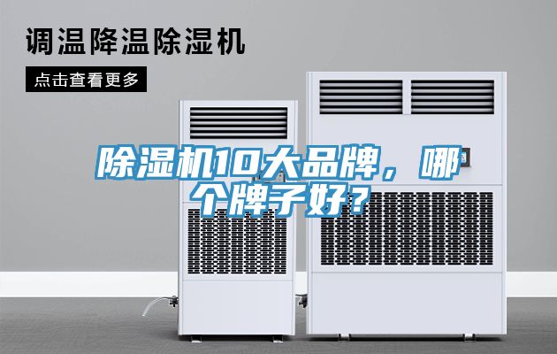 除湿机10大品牌，哪个牌子好？