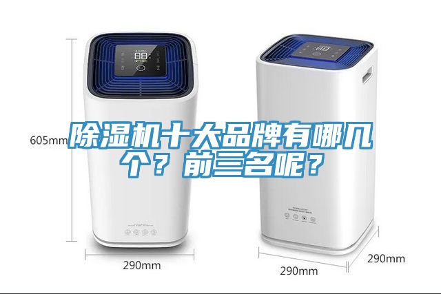除湿机十大品牌有哪几个？前三名呢？