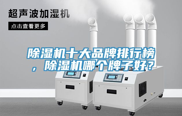 除湿机十大品牌排行榜，除湿机哪个牌子好？
