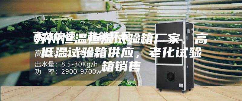 苏州恒温恒湿试验箱厂家，高低温试验箱供应，老化试验箱销售