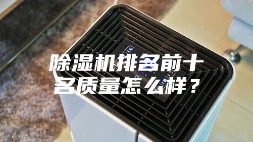 除湿机排名前十名质量怎么样？