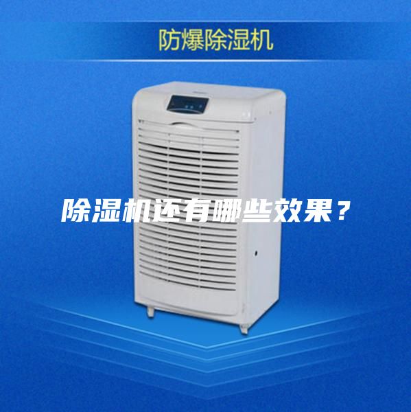 除湿机还有哪些效果？
