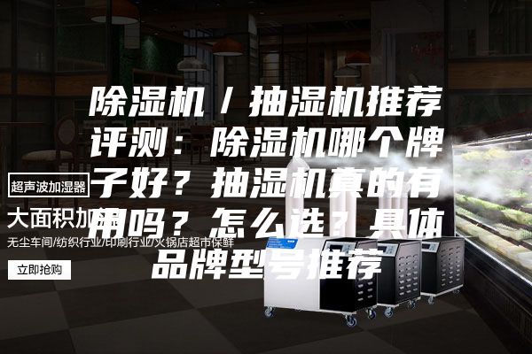 除湿机／抽湿机推荐评测：除湿机哪个牌子好？抽湿机真的有用吗？怎么??？具体品牌型号推荐