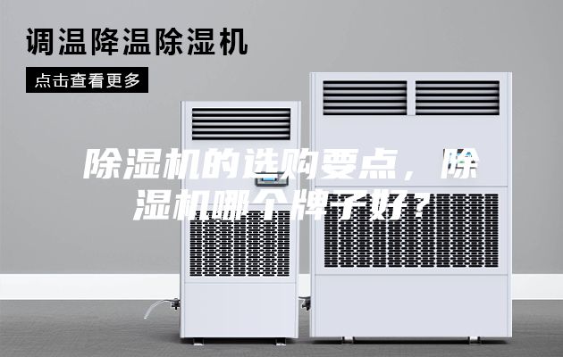 除湿机的选购要点，除湿机哪个牌子好？