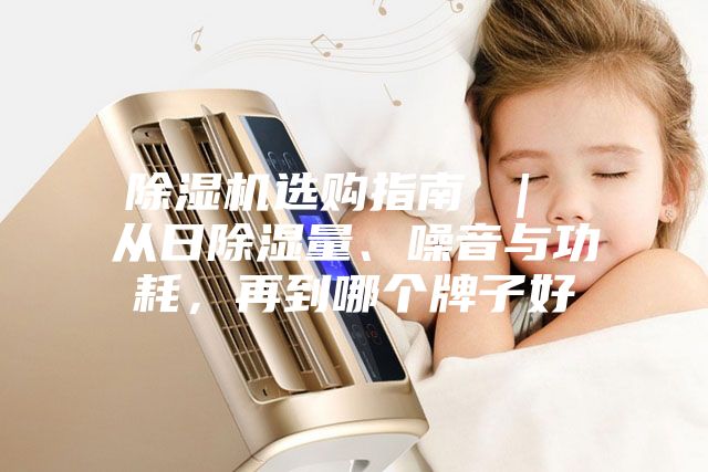 除湿机选购指南 ｜ 从日除湿量、噪音与功耗，再到哪个牌子好