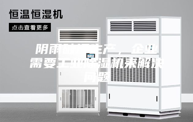 阴雨破坏生产，企业需要工业除湿机来解决问题