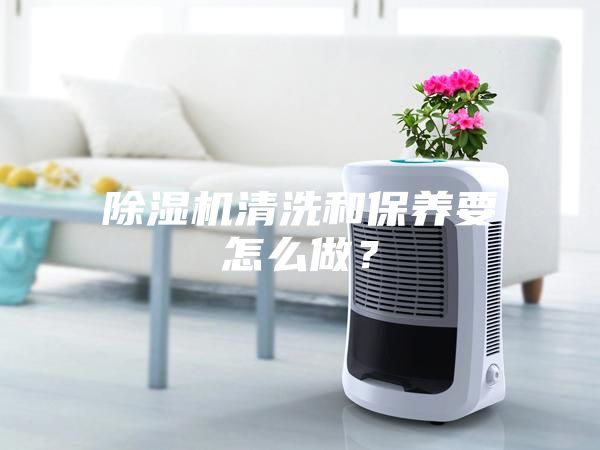 除湿机清洗和保养要怎么做？