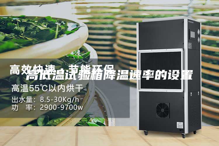 高低温试验箱降温速率的设置