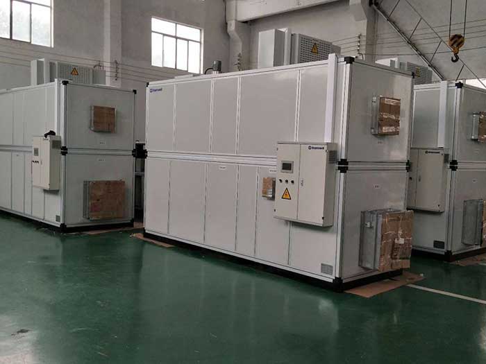 济南铭威化工锂电池钴酸锂零下40℃露点，三台全新风转轮除湿机组